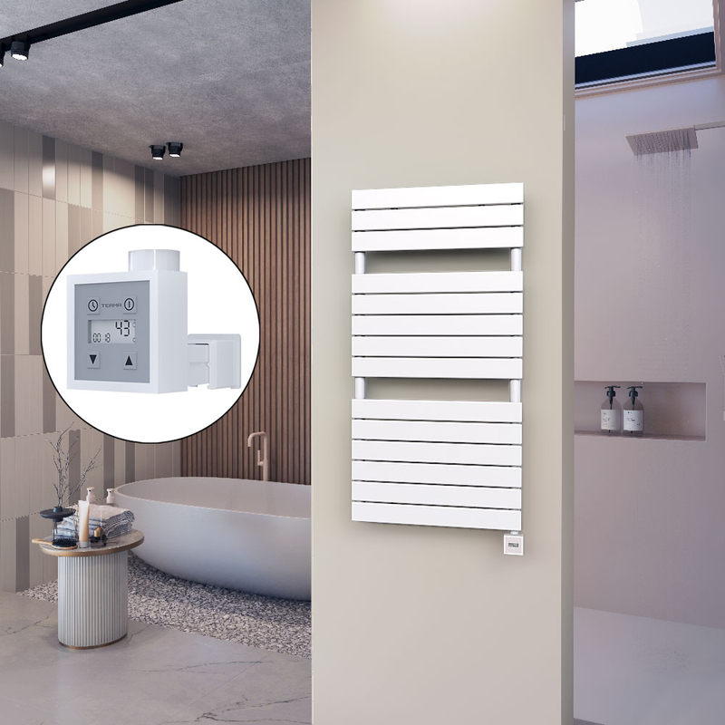 10H Electric Towel Warmer 600x1180 White Ktx3 600 W