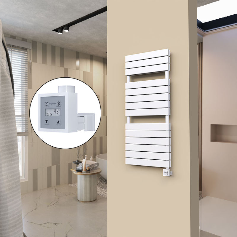 20H Electric Towel Warmer 500x1180 White Ktx3 600 W