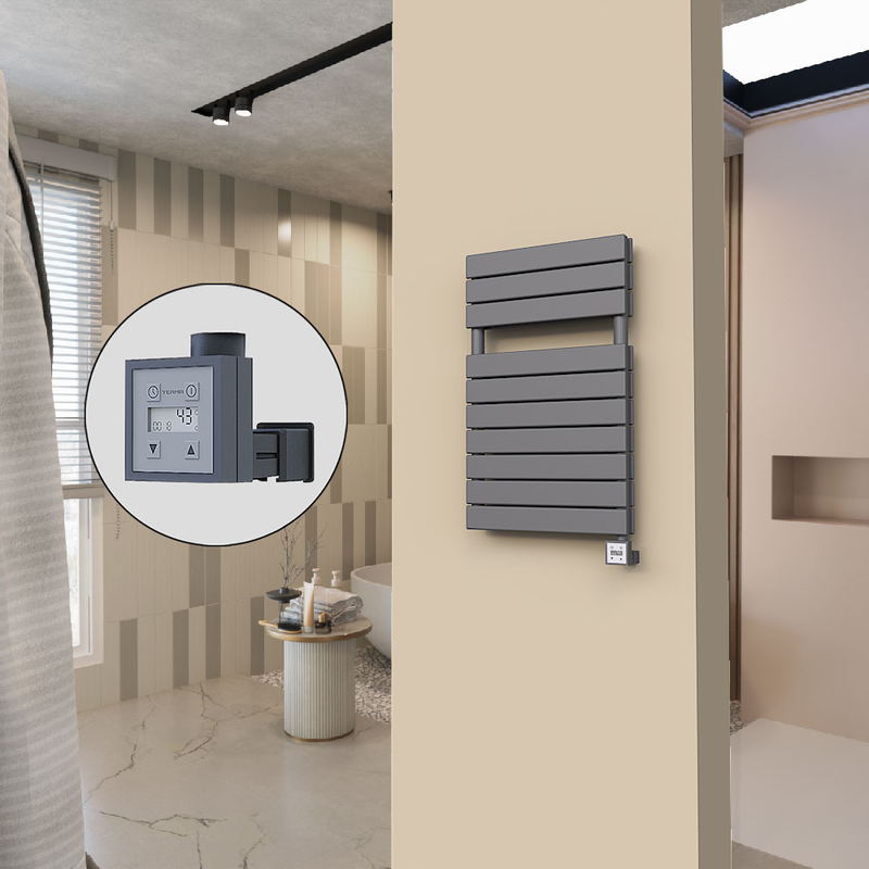 20H Electric Towel Warmer 500x810 Anthracite Ktx3 600 W