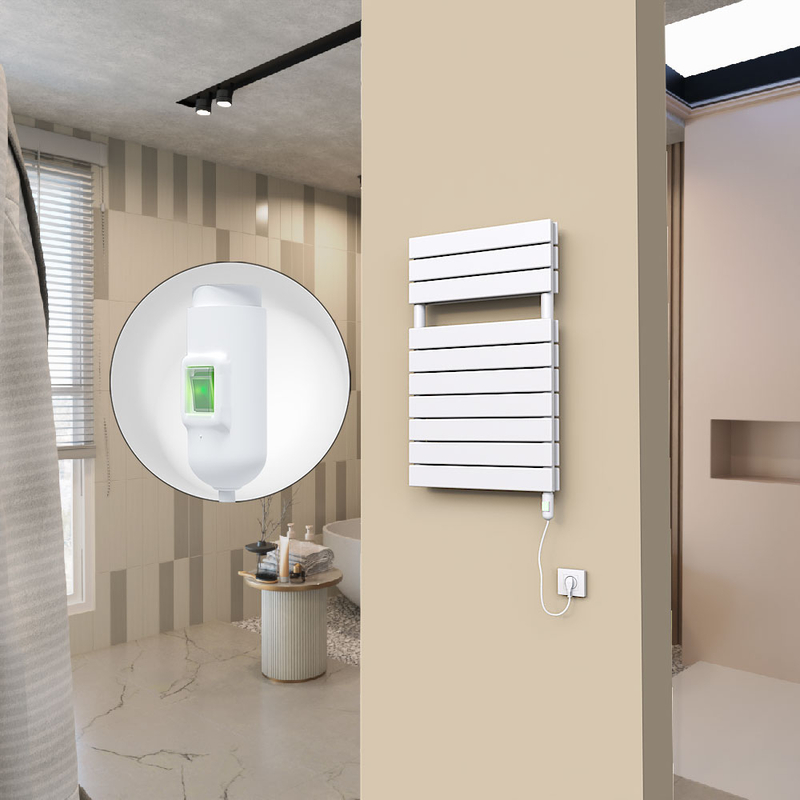 20H Electric Towel Warmer 500x810 White (On/Off) 600 W