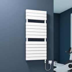 20H Electric Towel Warmer 600x1180 White (On/Off) 900 W - Thumbnail