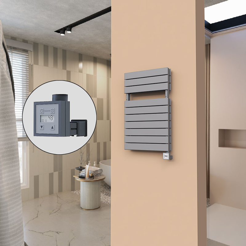 21H Electric Towel Warmer 500x810 Anthracite Ktx3 600 W