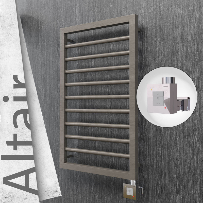 ALTAIR Elektrikli Paslanmaz Çelik Havlupan 400x760 Satin Polisaj (KTX1 Termostat) 200W