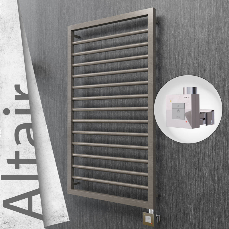 ALTAIR Elektrikli Paslanmaz Çelik Havlupan 500x1040 Satin Polisaj (KTX1 Termostat) 300W