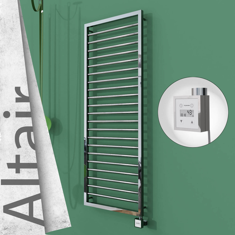 ALTAIR Elektrikli Paslanmaz Çelik Havlupan 500x1600 Ayna Polisaj (KTX3 Termostat) 600W