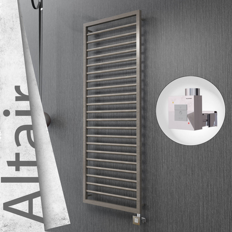 ALTAIR Elektrikli Paslanmaz Çelik Havlupan 500x1600 Satin Polisaj (KTX1 Termostat) 600W