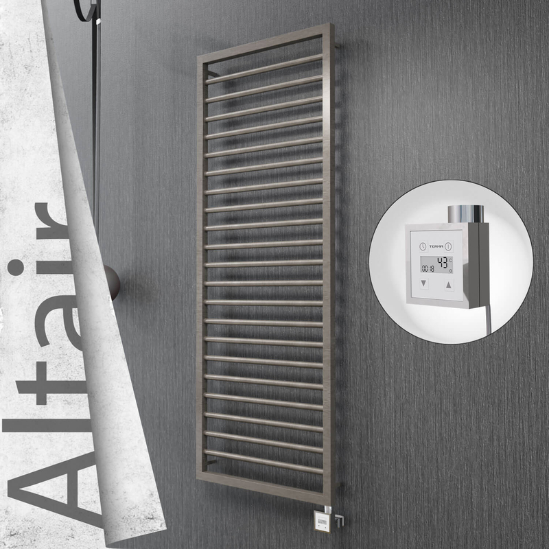 ALTAIR Elektrikli Paslanmaz Çelik Havlupan 500x1600 Satin Polisaj (KTX3 Termostat) 600W