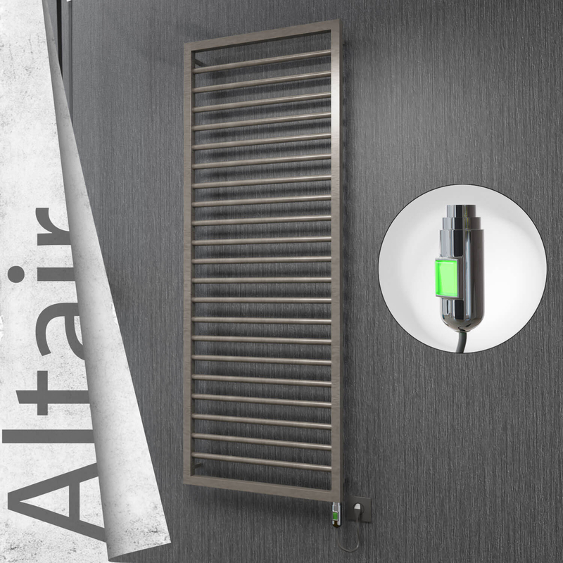 ALTAIR Elektrikli Paslanmaz Çelik Havlupan 500x1600 Satin Polisaj (On/Off Düğmeli) 600W