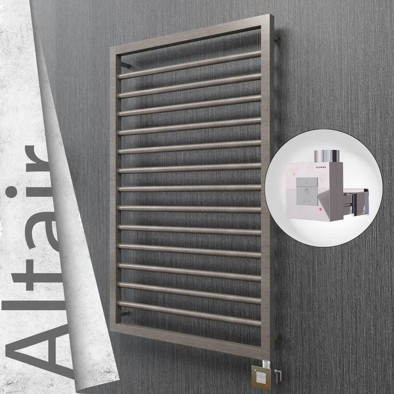 ALTAIR Elektrikli Paslanmaz Çelik Havlupan 600x1040 Satin Polisaj (KTX1 Termostat) 300W