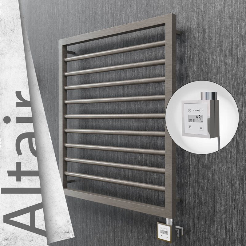 ALTAIR Elektrikli Paslanmaz Çelik Havlupan 600x760 Satin Polisaj (KTX3 Termostat) 300W