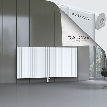 Arno Aluminium Radiator 1000x2142 White - Thumbnail