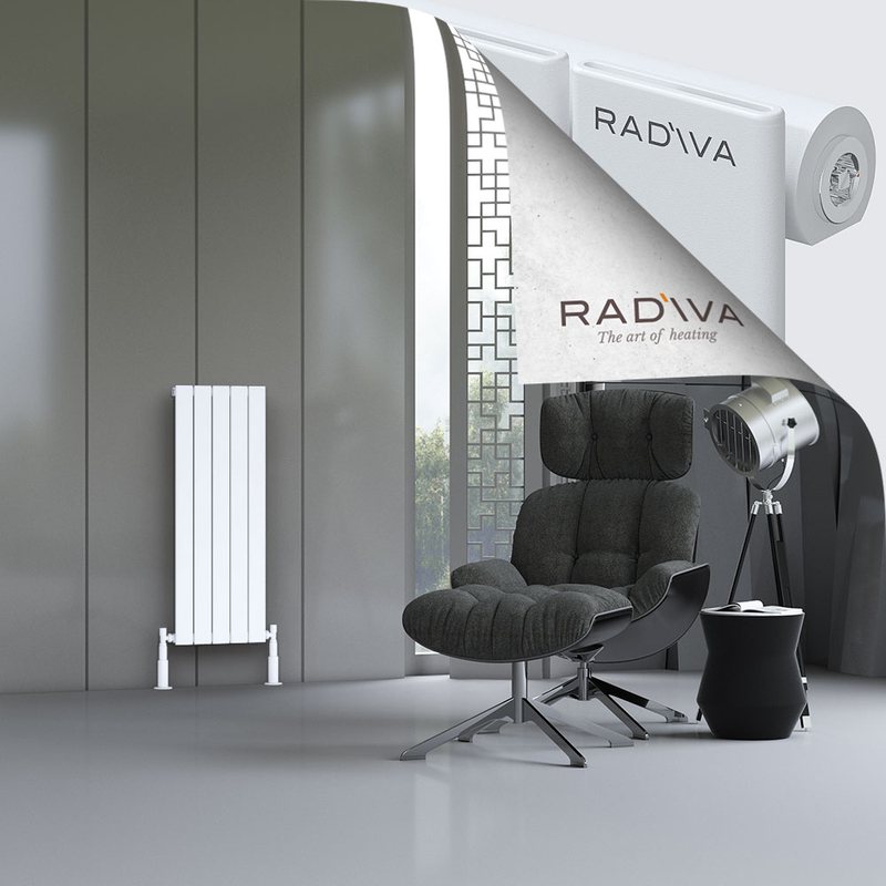 Arno Aluminium Radiator 1000x366 White