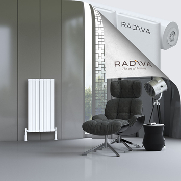 Arno Aluminium Radiator 1000x514 White - Thumbnail