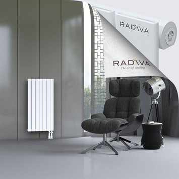 Arno Aluminium Radiator 1000x514 White - Thumbnail