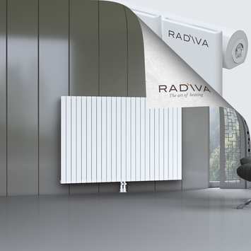 Arno Aluminium Radiator 1200x1846 White - Thumbnail