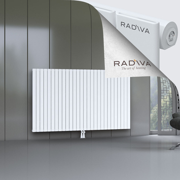 Arno Aluminium Radiator 1200x2068 White - Thumbnail