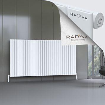 Arno Aluminium Radiator 1200x2364 White - Thumbnail