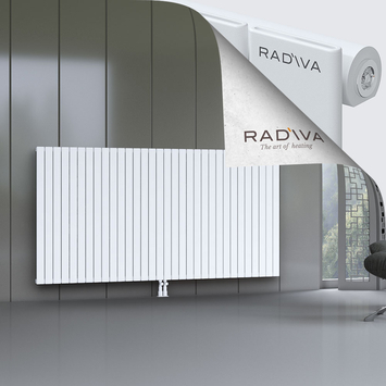 Arno Aluminium Radiator 1200x2364 White - Thumbnail