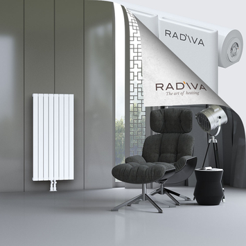 Arno Aluminium Radiator 1200x588 White - Thumbnail