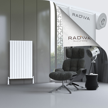 Arno Aluminium Radiator 1200x736 White - Thumbnail