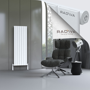 Arno Aluminium Radiator 1500x514 White - Thumbnail