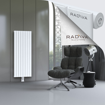 Arno Aluminium Radiator 1500x588 White - Thumbnail