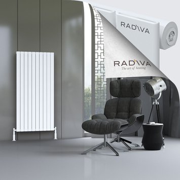 Arno Aluminium Radiator 1500x736 White - Thumbnail