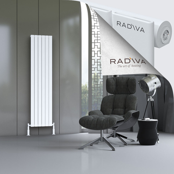 Arno Aluminium Radiator 1800x440 White - Thumbnail