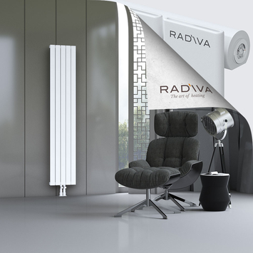 Arno Aluminium Radiator 1900x366 White - Thumbnail