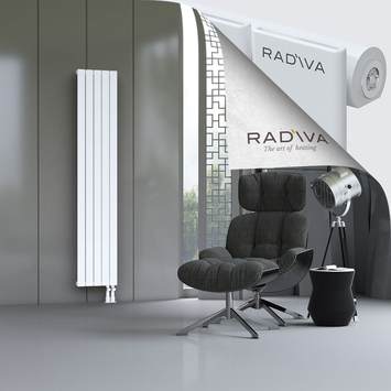 Arno Aluminium Radiator 1900x366 White - Thumbnail