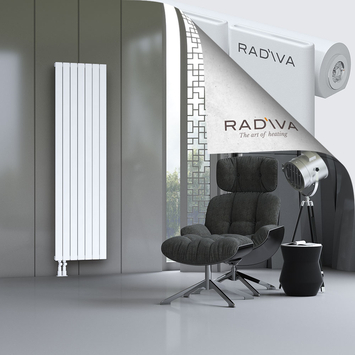 Arno Aluminium Radiator 1900x514 White - Thumbnail