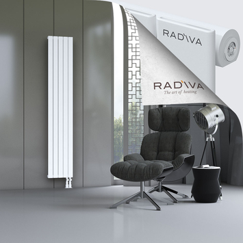 Arno Aluminium Radiator 2000x366 White - Thumbnail