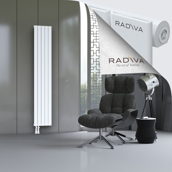 Arno Aluminium Radiator 2000x366 White - Thumbnail