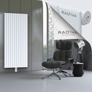 Arno Aluminium Radiator 2000x884 White - Thumbnail