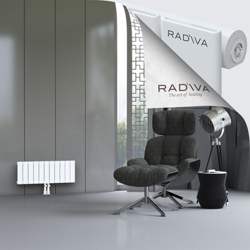 Arno Aluminium Radiator 300x810 White - Thumbnail