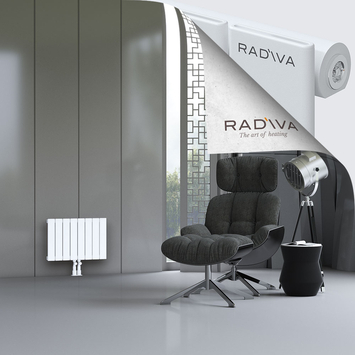 Arno Aluminium Radiator 400x588 White - Thumbnail