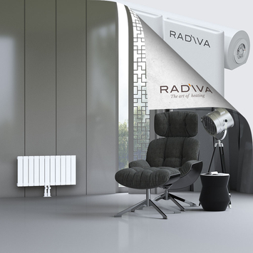 Arno Aluminium Radiator 400x810 White - Thumbnail