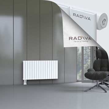 Arno Aluminium Radiator 600x1180 White - Thumbnail