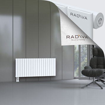 Arno Aluminium Radiator 600x1402 White - Thumbnail