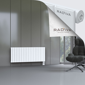 Arno Aluminium Radiator 600x1476 White - Thumbnail