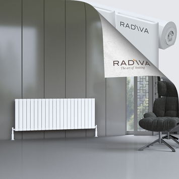 Arno Aluminium Radiator 600x1624 White - Thumbnail