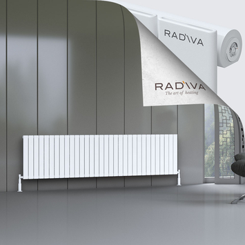 Arno Aluminium Radiator 600x2364 White - Thumbnail