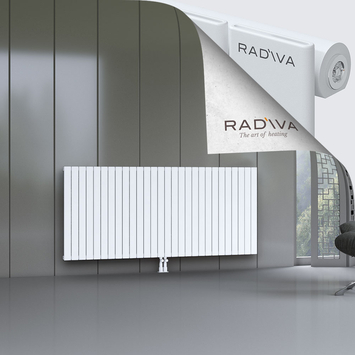 Arno Aluminium Radiator 900x2068 White - Thumbnail