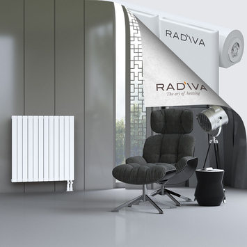 Arno Aluminium Radiator 900x884 White - Thumbnail