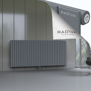 Arno Radiateur En Aluminium 1000x2290 Anthracite - Thumbnail