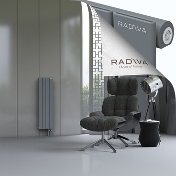 Arno Radiateur En Aluminium 1000x292 Anthracite - Thumbnail