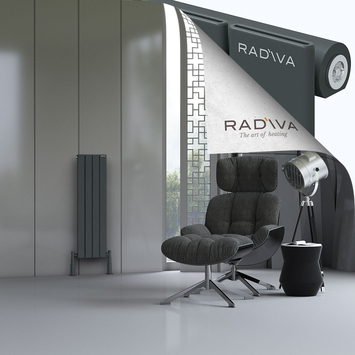 Arno Radiateur En Aluminium 1000x292 Anthracite Foncé - Thumbnail