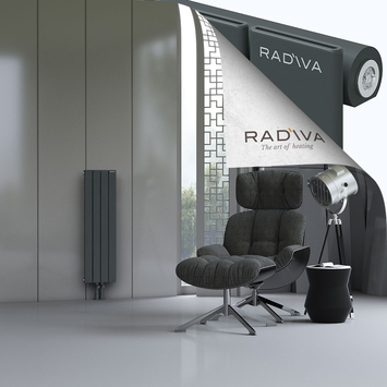 Arno Radiateur En Aluminium 1000x292 Anthracite Foncé - Thumbnail