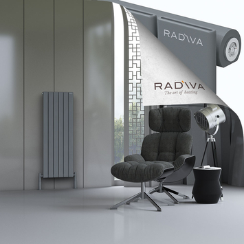 Arno Radiateur En Aluminium 1200x440 Anthracite - Thumbnail