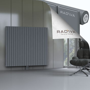 Arno Radiateur En Aluminium 1500x1698 Anthracite - Thumbnail